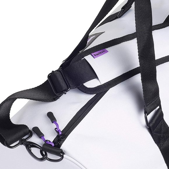 Twitch Logo Ice and Purple Duffel Shoulder Bag - Picture 2 of 4